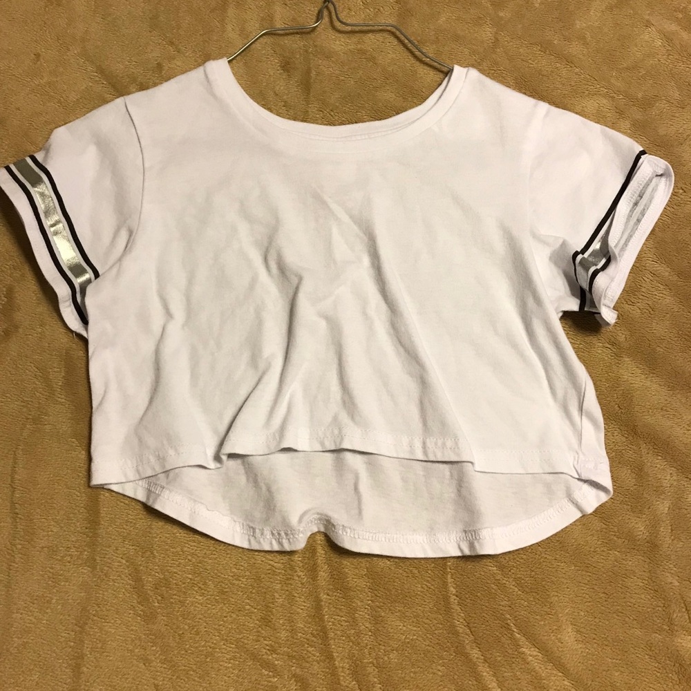 Urban Groove white crop top child large